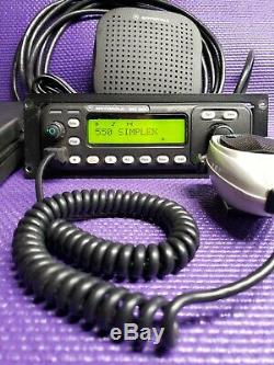 Motorola Mcs2000 Gmr À Distance 40 Watt 450-512 Mhz Uhf À Deux Voies Tuned Radio Testé