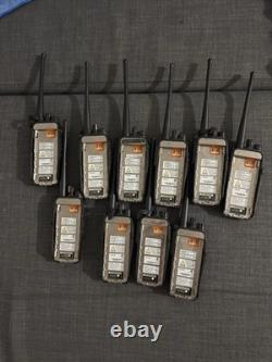 Motorola Mototrbo DGP6150 Radios bidirectionnelles Walkie Talkies LAH55TDH9JA1AN UHF 10pcs