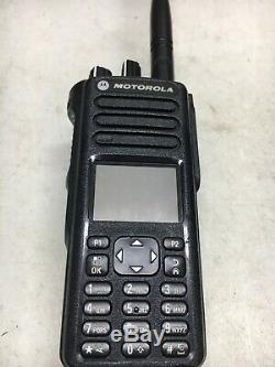 Motorola Mototrbo Xpr7550 Vhf 136-174mhz Two Way Radio Portable Aah56jdn9ka1an