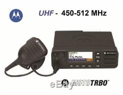 Motorola Mototrbo Xpr 5550e Uhf 450-512 Mhz, Digital Bidirectionnelle Mobile Radio