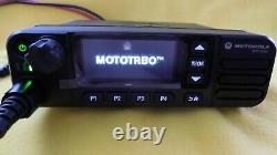 Motorola Mototrbo Xpr 5550e Uhf 450-512 Mhz, Radio Mobile Numérique À Double Sens