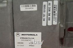 Motorola Mtr2000 Répéteur Modèle T5766a Uhf 435-470mhz 100watt Avec Pre-selecteur