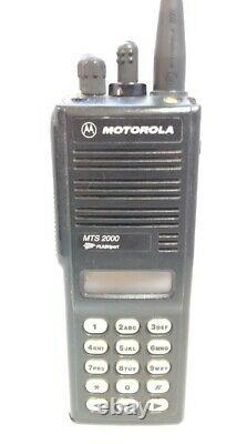 Motorola Mts2000 800mhz Modèle III 3 Watt Portable Two-way Radio H01uch6pw1bn