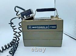 Motorola Pt500 Handie-talkie Fm Radio Union Pacific Railroad
