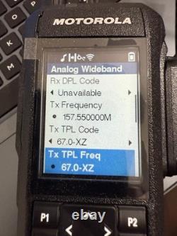Motorola R7 VHF bidirectionnel déverrouillé FPP-AES cryptage - Nouveau dans sa boîte ouverte