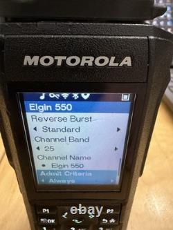 Motorola R7 VHF bidirectionnel déverrouillé FPP-AES cryptage - Nouveau dans sa boîte ouverte