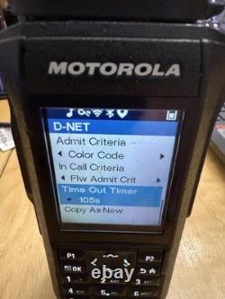 Motorola R7 VHF bidirectionnel déverrouillé FPP-AES cryptage - Nouveau dans sa boîte ouverte