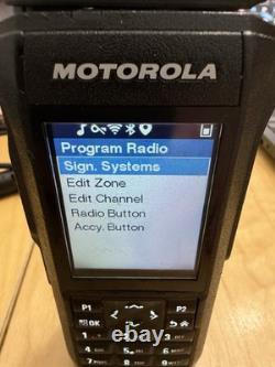 Motorola R7 VHF bidirectionnel déverrouillé FPP-AES cryptage - Nouveau dans sa boîte ouverte