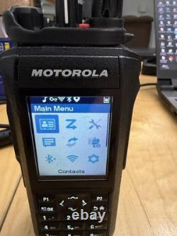 Motorola R7 VHF bidirectionnel déverrouillé FPP-AES cryptage - Nouveau dans sa boîte ouverte