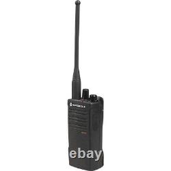Motorola RDU4100 RDX Série Professionnelle Radio UHF bidirectionnelle (Noir)