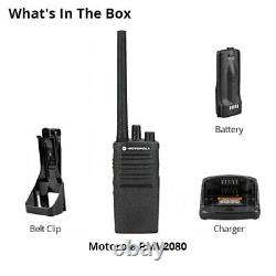 Motorola RMV2080 (1-Radio) Talkie-Walkie Radio à deux voies