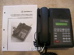 Motorola Rch3000 Deux Sens Radio Deskset L3030a / Alimentation Et Installer. Manuelle