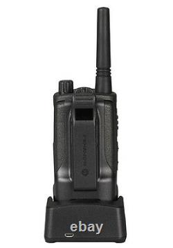 Motorola Rmm2050 Radio À Deux Voies Walkie Talkie Avec Fréquences Murs Expédie Rapidement