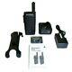 Motorola Sl300 Uhf Portable 99 Affichage Du Canal Actif Deux Voies Radio Avec Chargeur