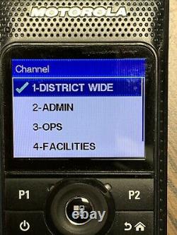 Motorola Sl7550 Uhf 403-470 Numérique Radio À Deux Voies Aah81qcn9na2 Mototrbo Utilisé 1an