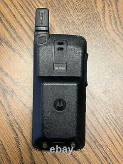 Motorola Sl7550 Uhf 403-470 Numérique Radio À Deux Voies Aah81qcn9na2 Mototrbo Utilisé 1an