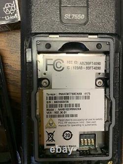 Motorola Sl7550 Uhf 403-470 Numérique Radio À Deux Voies Aah81qcn9na2 Mototrbo Utilisé 1an