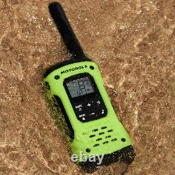 Motorola Solutions T600 35 miles Waterproof Two-Way Radio Green, 2-Pack
	<br/>	Motorola Solutions T600 35 miles Radio bidirectionnel étanche vert, lot de 2