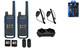 Motorola Solutions T802 Radios Bi-directionnels Avec 2 Micros De Haut-parleur, Plateau De Charge Bluetooth