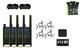 Motorola Solutions T803 Radio Bidirectionnel 4 écouteurs Ptt Stations De Charge 4-pack