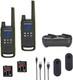 Motorola Solutions T803 Radio Bidirectionnelle 35 Mi Bluetooth Avec Station De Charge Lot De 2
