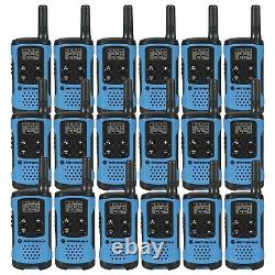 Motorola Solutions Talkabout T100 Walkie Talkie 18-pack Radios À Deux Voies, Bleu