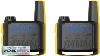 Motorola Solutions Talkabout T475 Extreme Radio Bidirectionnel Noir Avec Jaune Rechargeable Deux Avis