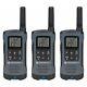 Motorola T200tp Talkie-walkie, Gris, Nimh Ou Alcaline, Pk3