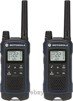 Motorola T460 Radio À Deux Voies/walkie Talkie 4 Pack Avec Boucles D'oreilles Bon