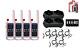 Motorola T478 Radio Bidirectionnel Croix-rouge 4 Pk Talkies-walkies Chargeur Double Écouteurs