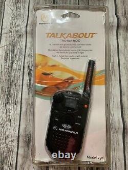 Motorola Talkabout Modèle Radio À Deux Sens 250