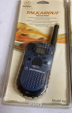 Motorola Talkabout T250 Radio À Deux Voies (nos)