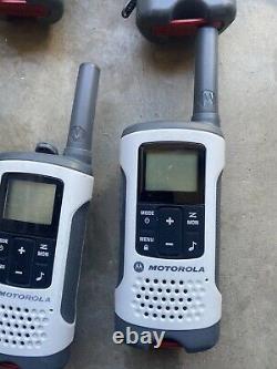 Motorola Talkabout T260 Radio À Deux Voies, 7 Lot Blanc
