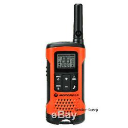 Motorola Talkabout T265 6 Pack Talkie Walkie Set 25 Mile Two Way Radio + Oreillettes