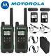 Motorola Talkabout T465 Walkie Talkie Set 35 Mile Two Way Radio (écouteurs + Case)