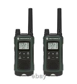 Motorola Talkabout T465 Walkie Talkie Set 35 Mile Two Way Radio (écouteurs + Case)