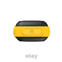 Motorola Talkabout T470 Radio Bidirectionnel, 35 Miles, Paquet de 2, NOAA, Noir & Jaune