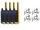 Motorola Talkabout T470 Radio Bidirectionnel Pack De 4 Talkies-walkies Noir Avec Écouteurs Ptt