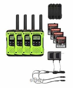 Motorola Talkabout T600 Radio Bi-4-pack Set Talkies-walkies Rechargeable