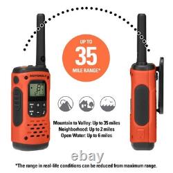 Motorola Talkabout T605 H2O Radios Bi-Directionnels Étanches Flottants NOAA