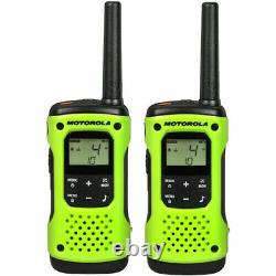 Motorola Talkabout T605 Imperméable Réchargeable Radio Green 2 Pack