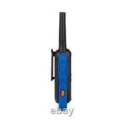 Motorola Talkabout T800 Deux-way Radios, 2 Pack, Noir / Bleu