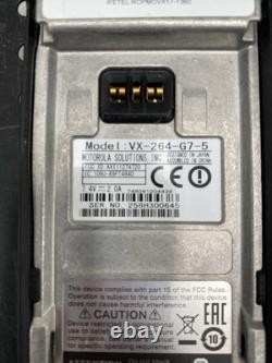 Motorola VX-264-G7-5 Radio bidirectionnel UHF 450-512 MHz TESTÉ