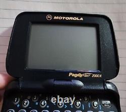 Motorola Vintage Pagewriter 2000x / Pager Arch /Two-Way Wireless	<br/>	
 <br/> Translation: Motorola Vintage Pagewriter 2000x / Arch de Pager / Sans fil bidirectionnel