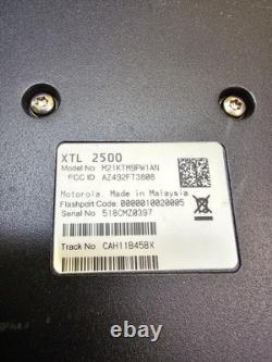 Motorola XTL2500 110 Watt 136-174 VHF MHz Radio bidirectionnel à tête distante M21KTM9PW1AN