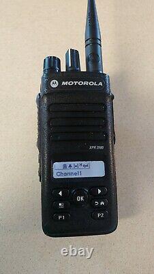 Motorola Xpr3500 Xpr 3500 Uhf 403-512 Mhz Mototrbo Portable Two Way Radio