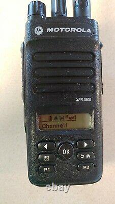 Motorola Xpr3500 Xpr 3500 Uhf 403-512 Mhz Mototrbo Portable Two Way Radio