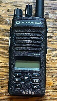 Motorola Xpr3500e Aah02rdh9va1an Digital Radio Bidirectionnelle Bon Etat