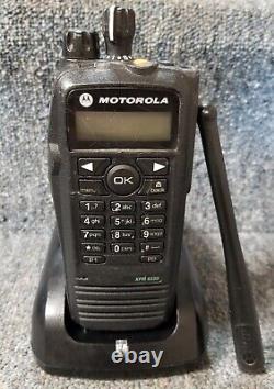 Motorola Xpr6550 Digital Dmr Mototrbo Radio 450-512 Connect+ Fm Acheter 1 9 Unités