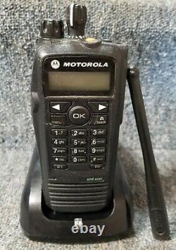 Motorola Xpr6550 Uhf Digital Mototrbo Radio 450-520 Bon Achat 1 9 Unités Avec Accys